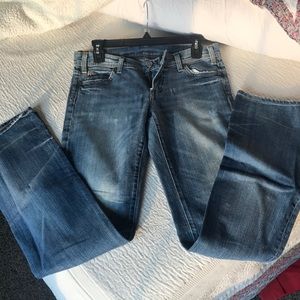 Citizens of Humanity Skull and Bunny Pocket jeans